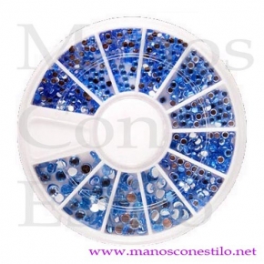 CARRUSEL STRASS AZUL