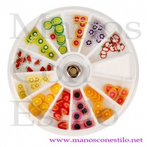 CARRUSEL FIMO FRUTAS